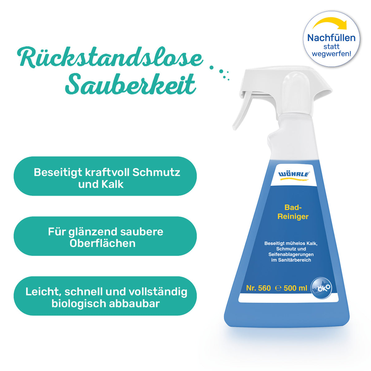 Putzmittel-Grundausstattung