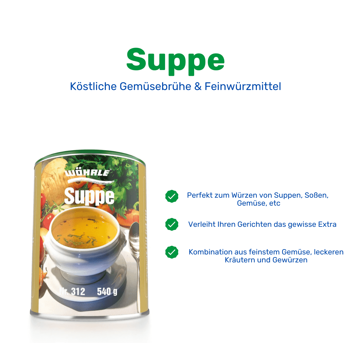 Top 5 Naturkost Suppe 540g Dose