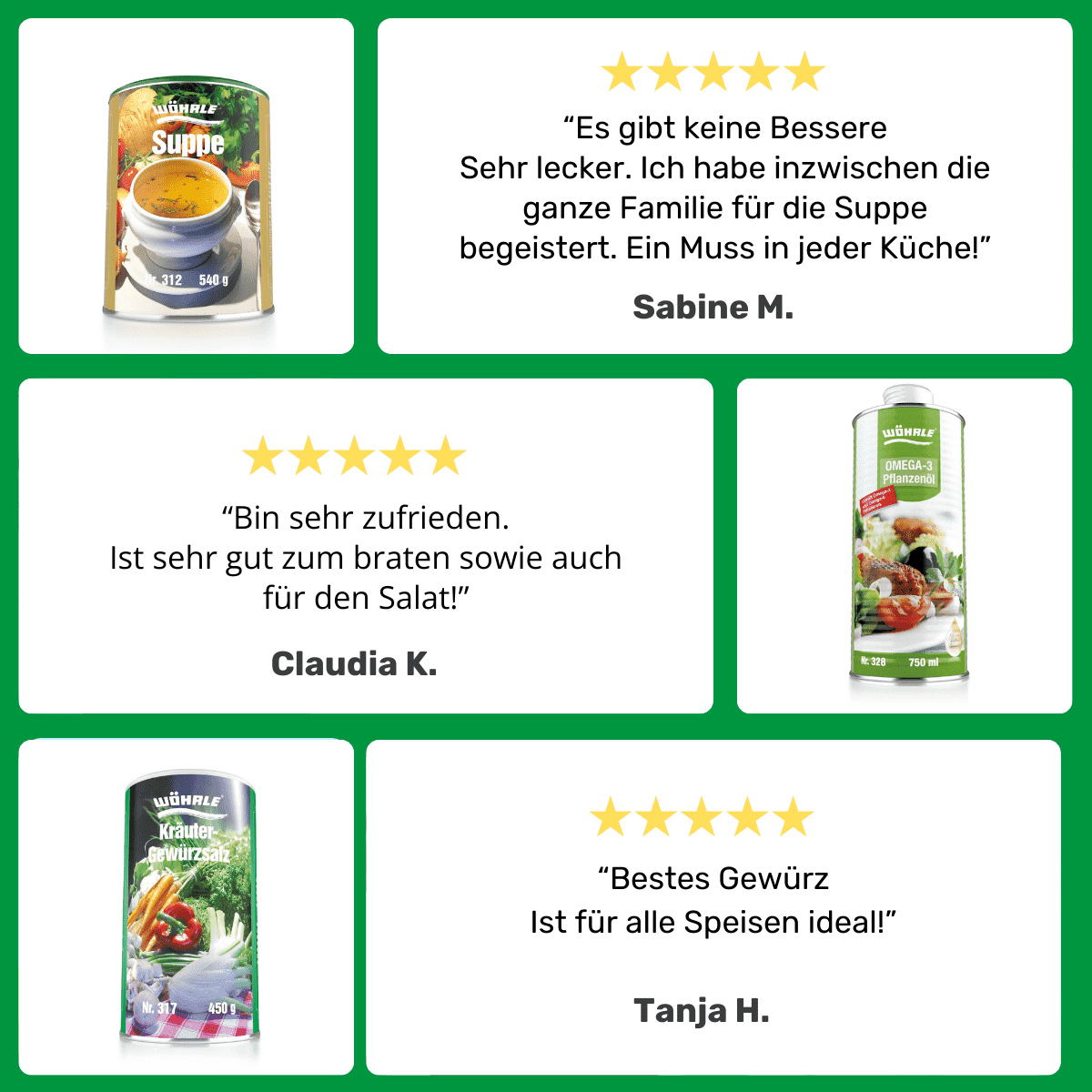 Top 5 Naturkost Uebersicht Kundenbewertungen