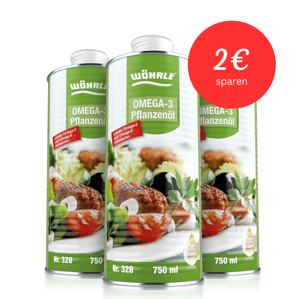 Omega - 3 Pflanzenöl - Wöhrle - S' Beschde für dahoim!