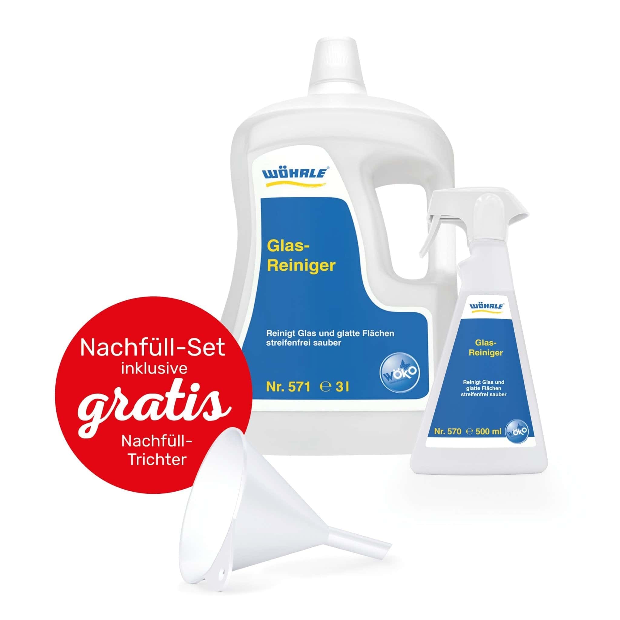 Glas - Reiniger - Wöhrle - S' Beschde für dahoim!