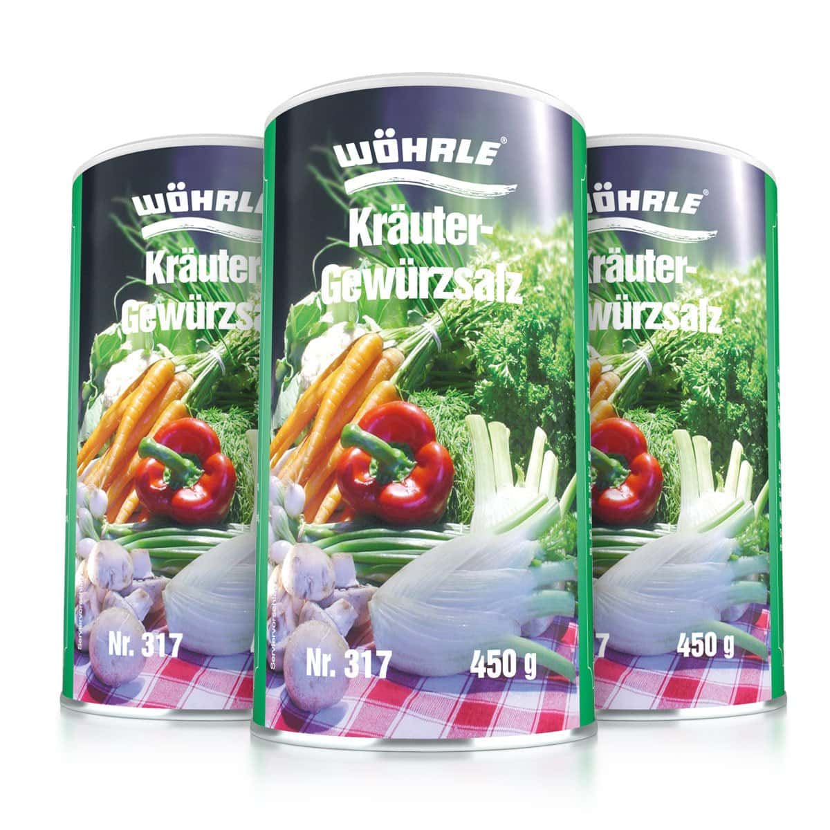 Kräuter - Gewürzsalz - Wöhrle - S' Beschde für dahoim!