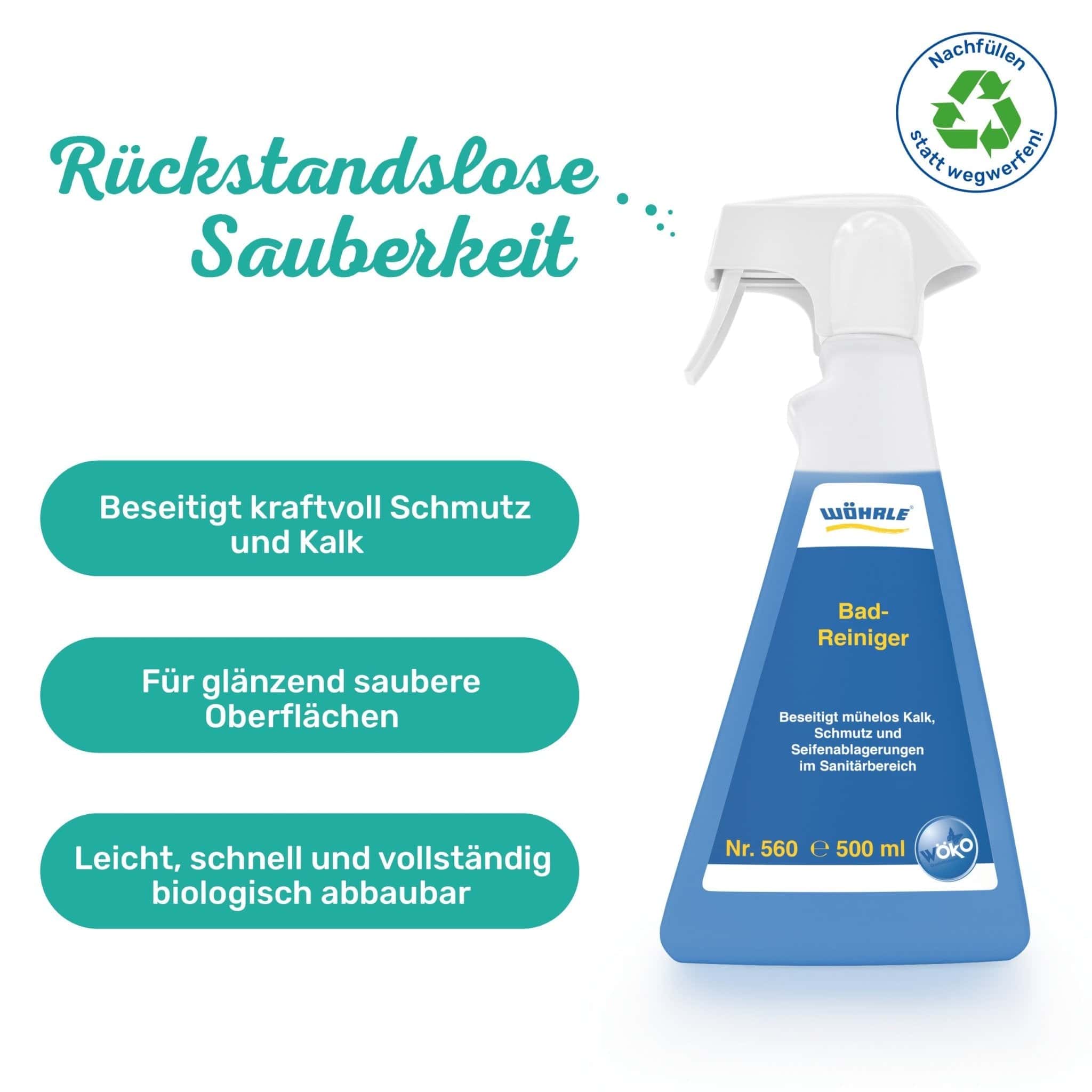 Putzmittel - Testpaket - Wöhrle - S' Beschde für dahoim!