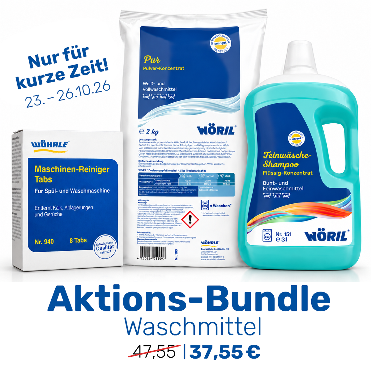 Aktions-Bundle Waschmittel