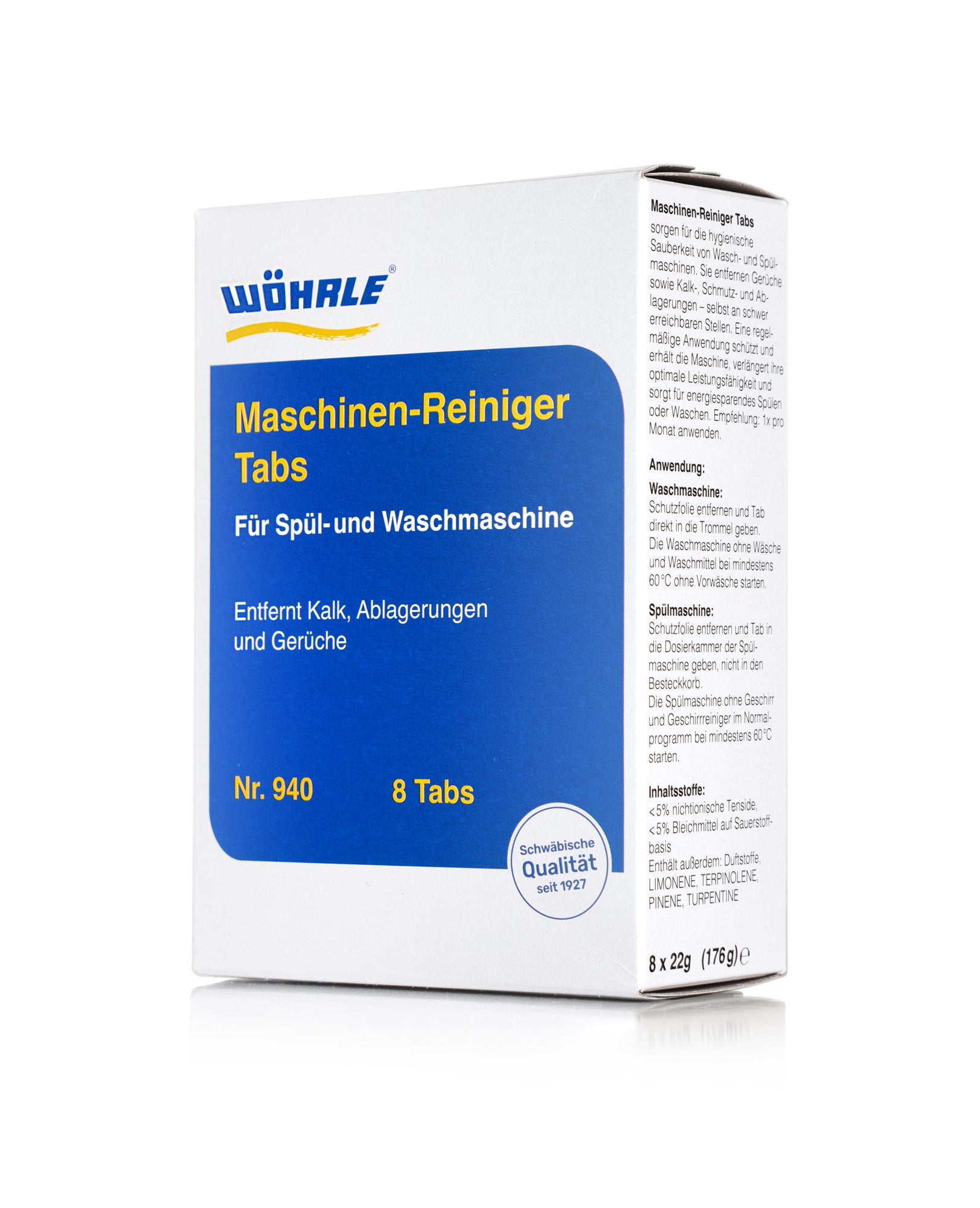 Maschinen-Reiniger Tabs