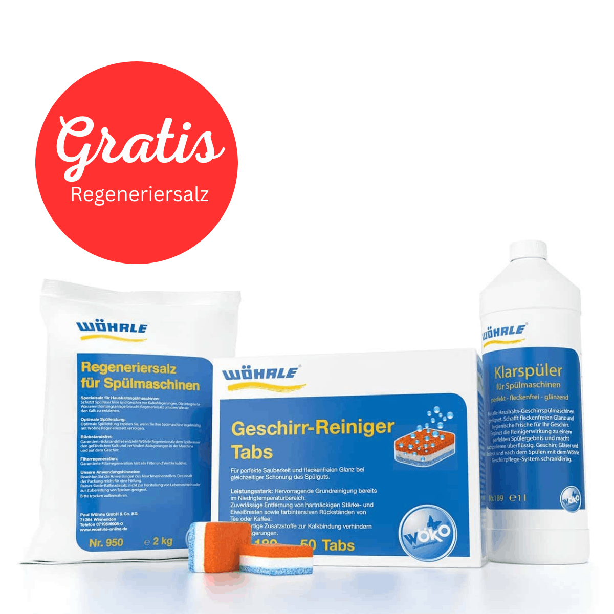 Spülsystem Tabs - Wöhrle - S' Beschde für dahoim!