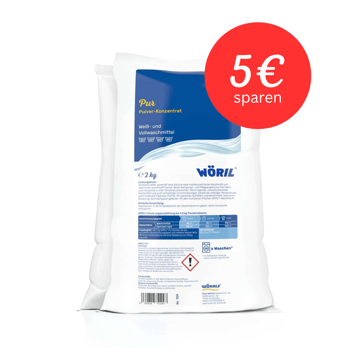 Wöril Pur Pulver - Konzentrat - Wöhrle - S' Beschde für dahoim!