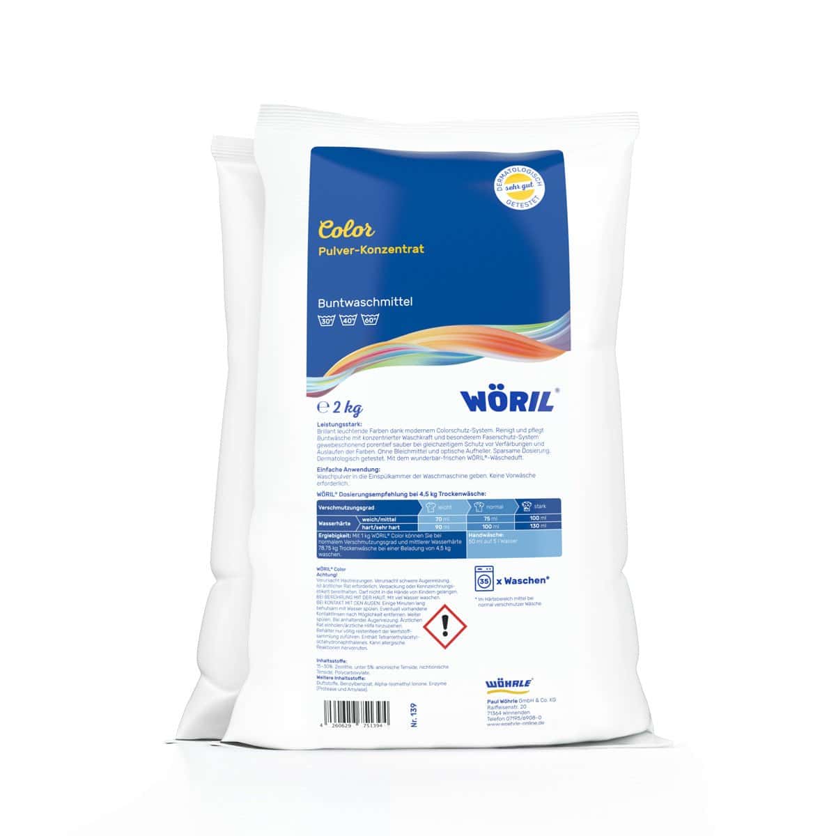 Wöril Color Pulver - Konzentrat - Wöhrle - S' Beschde für dahoim!
